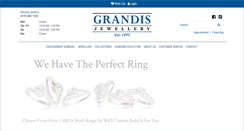 Desktop Screenshot of grandisjewellery.com